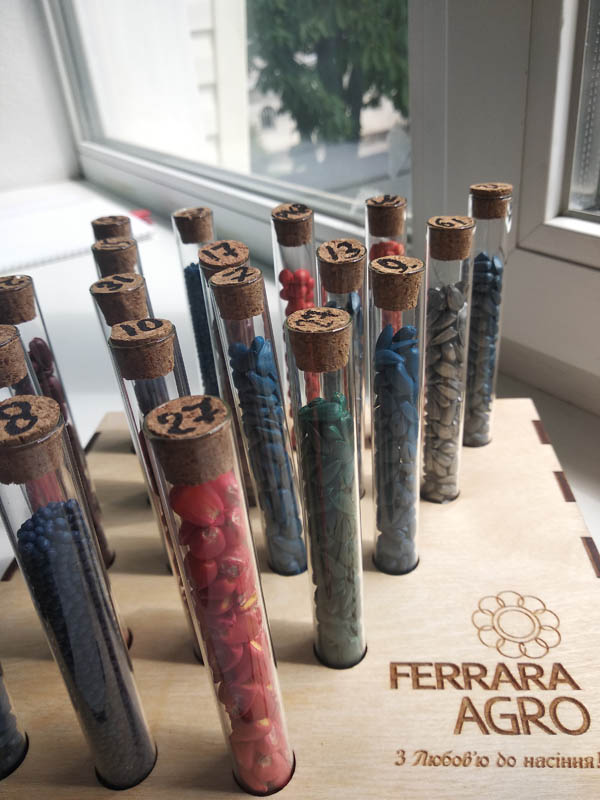 Фарби «FERRARA AGRO» для інкрустації насіння та насіннєвого матеріалу
